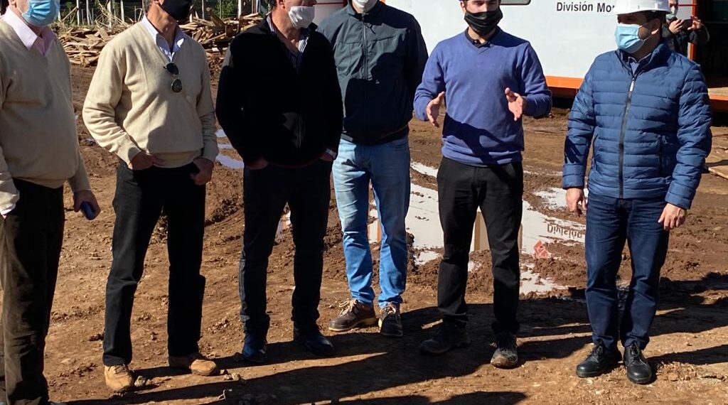Herrera Ahuad visitó la nueva planta que generará energía a partir de biomasa desde Cerro Azul
