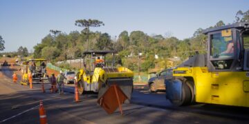 Avanza la última etapa de la repavimentación de la Ruta 17