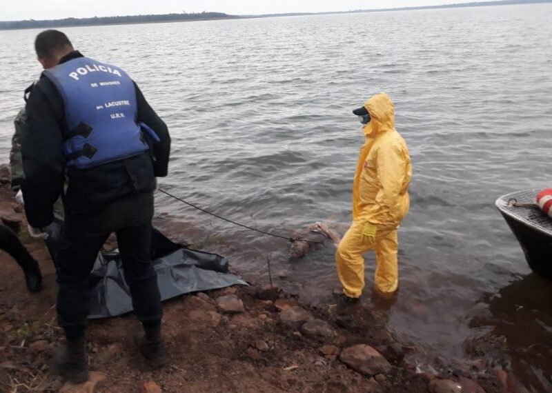 Hallaron el cuerpo de un joven en aguas del lago Urugua í