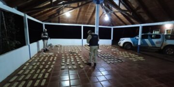 Secuestraron casi 190 kilos de marihuana en Puerto Libertad