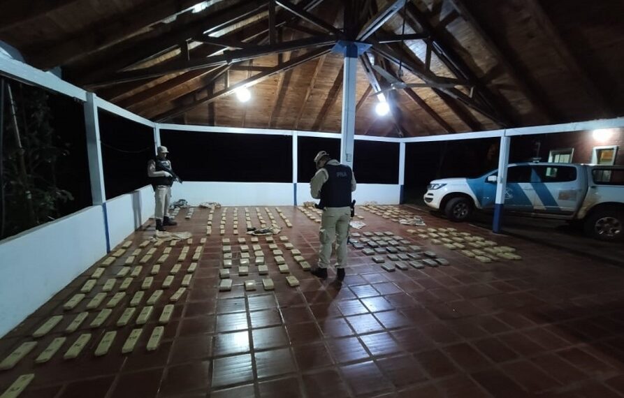 Secuestraron casi 190 kilos de marihuana en Puerto Libertad