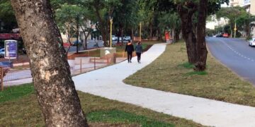 Continúan las obras de senderos para caminatas y bicicletas