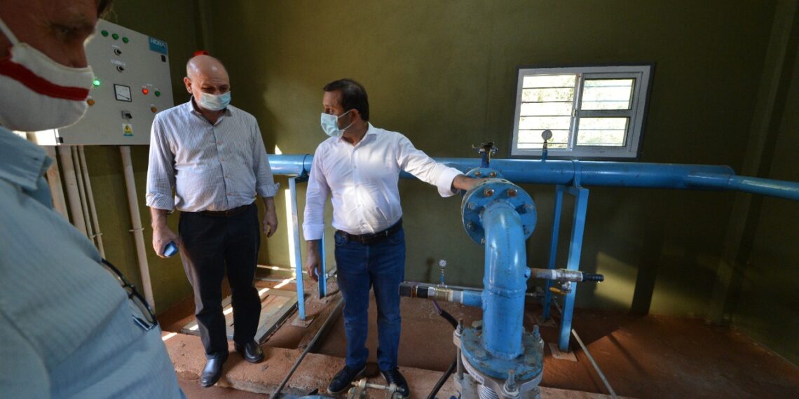 El Gobernador inauguró una nueva planta potabilizadora en Panambí