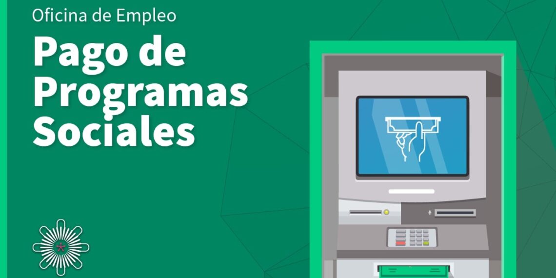 Este viernres comienza el pago de los programas de la Oficina de Empleo