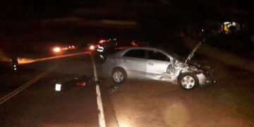 Fatal choque entre una moto y un auto en El Soberbio