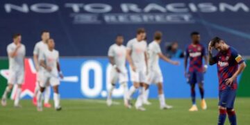 Goleada histórica: Bayern Munich aplastó 8-2 al Barcelona de Messi y avanzó a semifinales de la Champions League