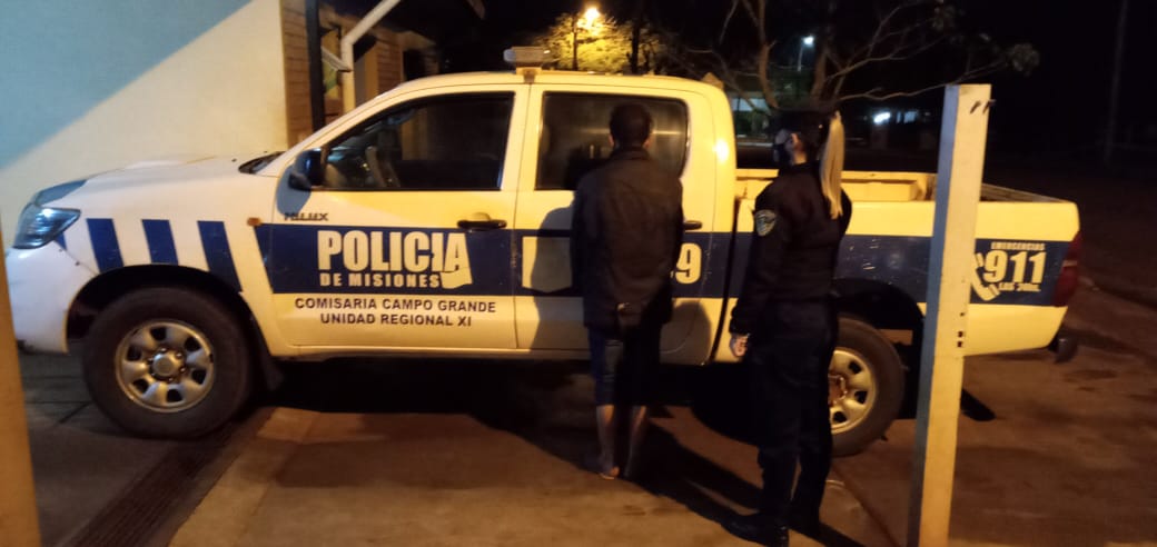 Detuvieron a un joven que agredió a su hermana y a su madre