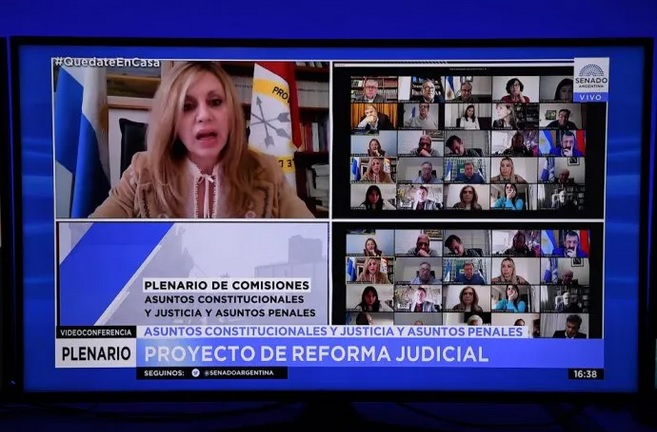 Reforma judicial: el proyecto consiguió dictamen en el Senado