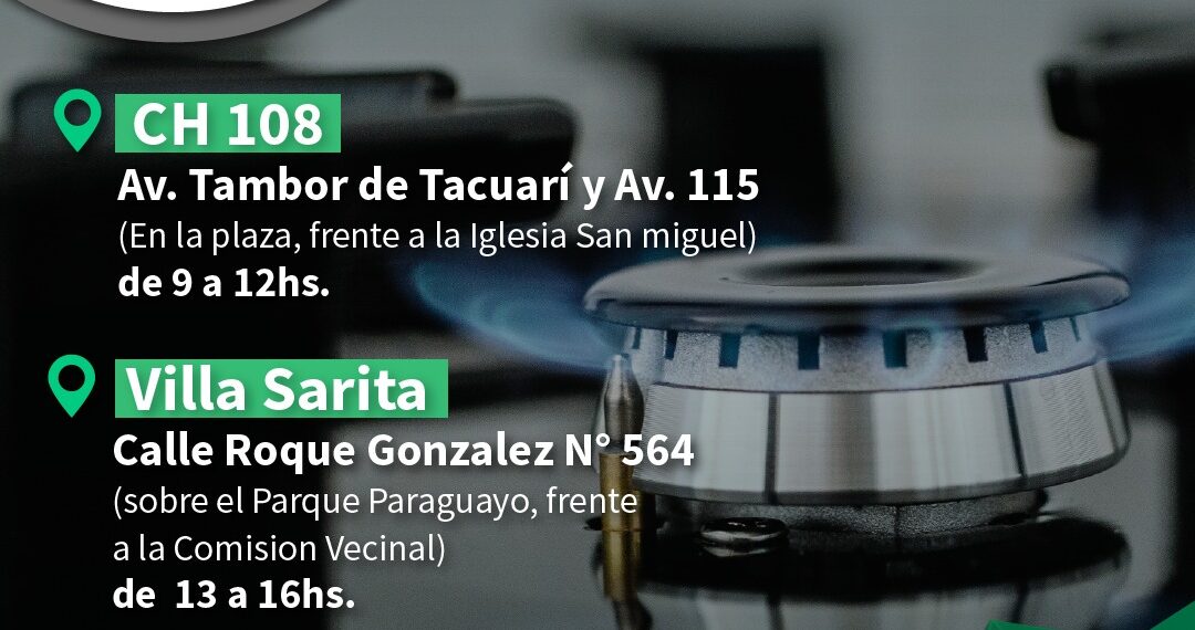 Nuevo operativo del “Ahora Gas” esta semana en Posadas