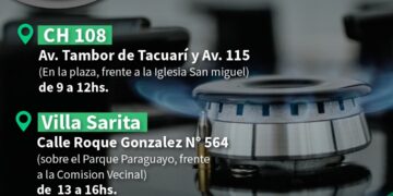 Nuevo operativo del “Ahora Gas” esta semana en Posadas