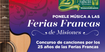 Finalmente serán 32 las canciones participantes del concurso “Ponele música a las Ferias Francas”