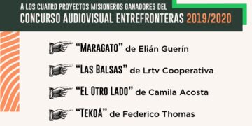 Se conocieron los primeros ganadores  misioneros del Concurso Audiovisual Entre Fronteras