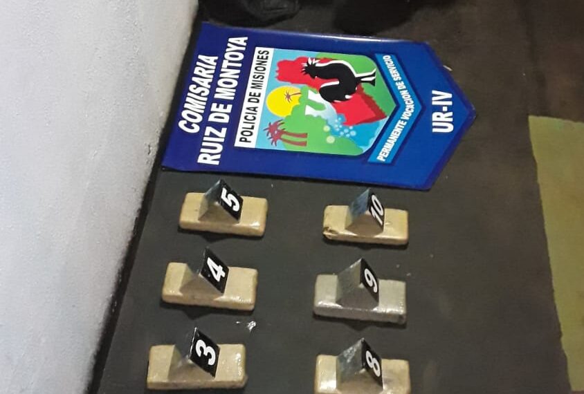 Hallaron  10 panes de marihuana en Ruiz de Montoya