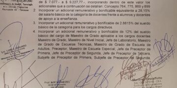 Docentes misioneros lograron un acuerdo salarial con el Gobierno