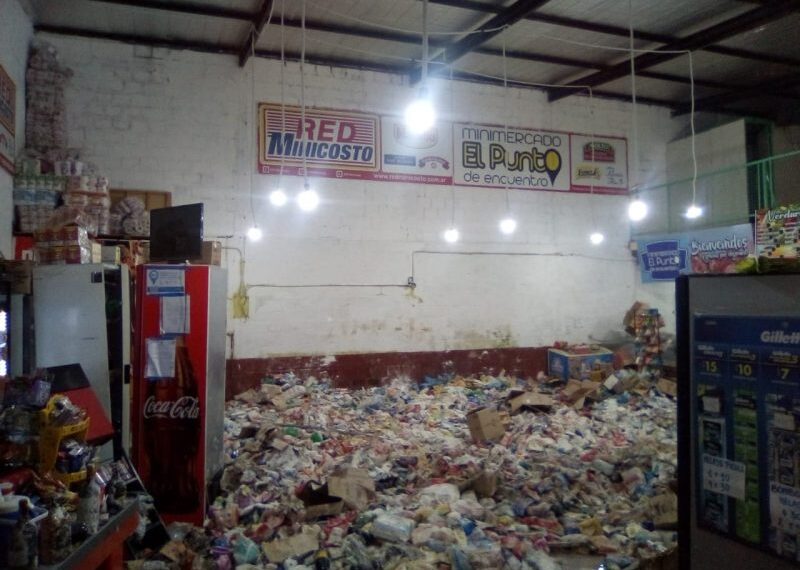 Falleció un hombre tras un derrumbe en un supermercado en Posadas