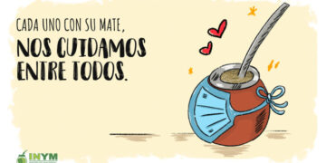 El INYM lanzó la campaña “Cada uno con su mate, nos cuidamos entre todos”