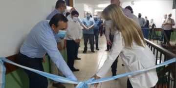 Herrera Ahuad inauguró las áreas de internación y terapia intermedia del Hospital Samic de Eldorado