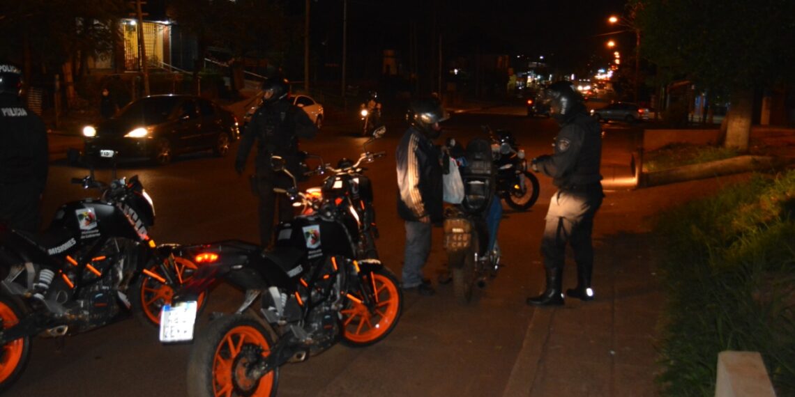 Detuvieron a 28 personas y retuvieron más de 40 motos en la Provincia