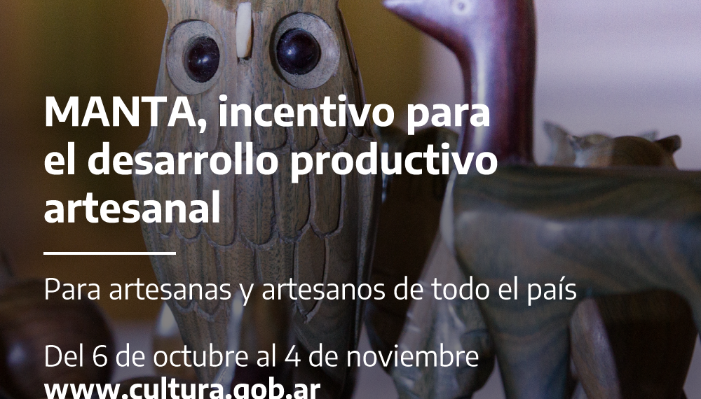 MANTA, incentivo para el desarrollo productivo artesanal