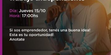 La Oficina de Empleo de Posadas realizará taller virtual de orientación al trabajo independiente