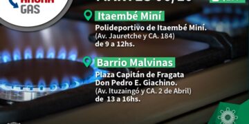 El programa Ahora Gas vuelve a recorrer los barrios de Posadas
