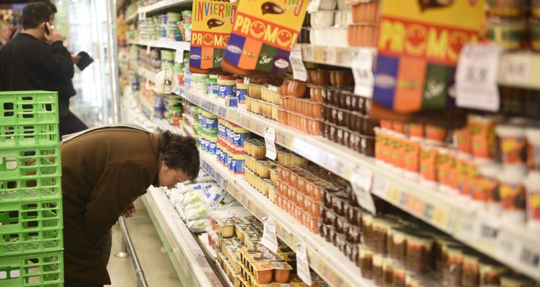 Ventas en supermercados registraron en agosto su peor caída en lo que va del año