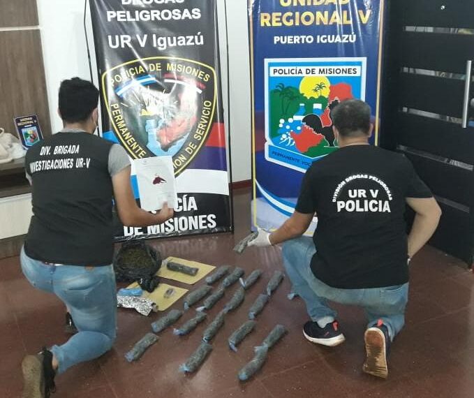 Iguazú: Desmantelaron un kiosco narco en el barrio Santa Rosa
