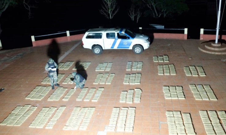 Candelaria: incautan marihuana valuada en más de 50 millones