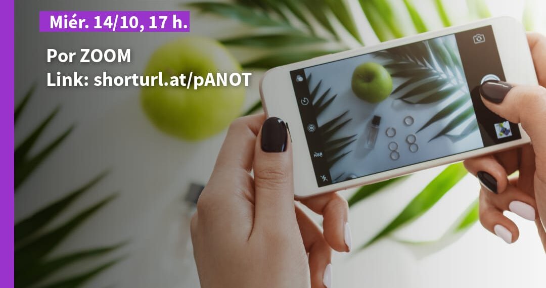 Exclusivo emprendedores: taller de fotografía para Redes Sociales