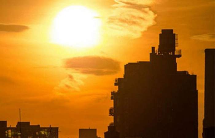 Advertencia por altas temperaturas