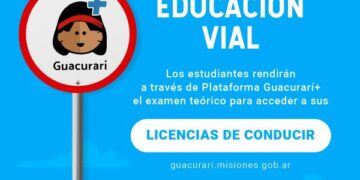 Alumnos del 5to año rendirán el teórico de la licencia de conducir a través de la Plataforma Guacurarí +