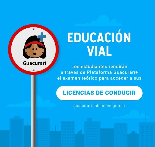 Alumnos del 5to año rendirán el teórico de la licencia de conducir a través de la Plataforma Guacurarí +