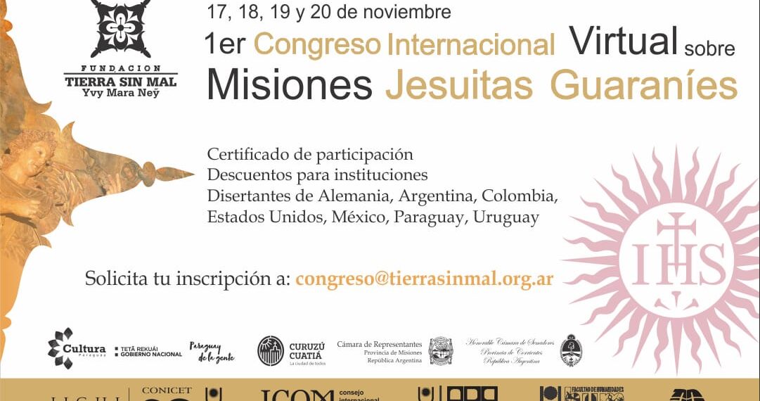 1er Congreso Virtual sobre Misiones Jesuíticas Guaraníes