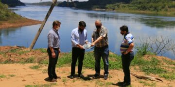 Comenzó la construcción de la costanera de Puerto Piray