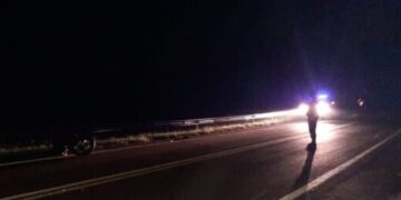 Falleció un motociclista tras despistar en la ruta 12 en Mado