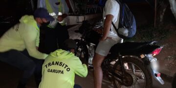 Controles viales en barrio Fátima dejaron 13 motos retenidas por falta de documentaciones