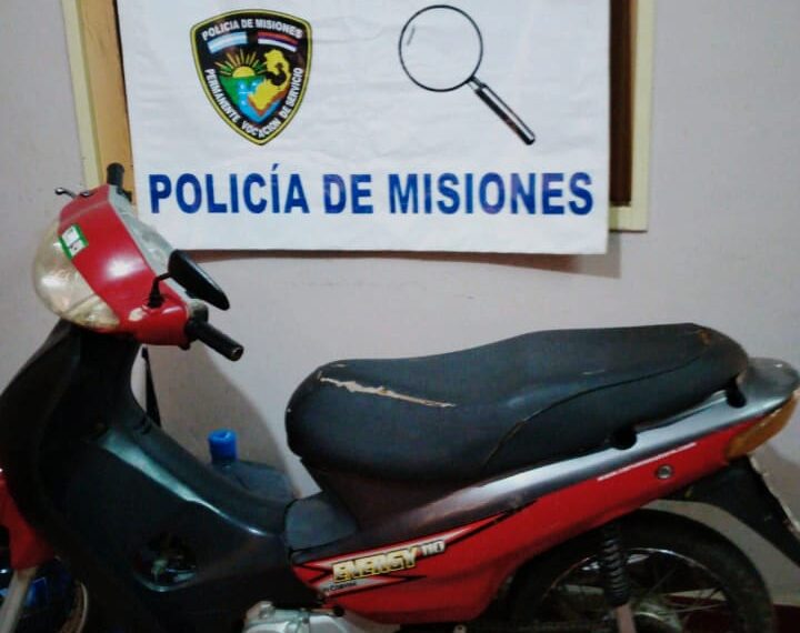 Lo detuvieron cuando intentaba vender una moto robada