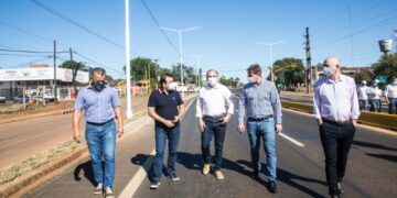 El Gobernador inauguró el nuevo tramo de la Travesía Urbana de Posadas