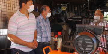 Entregaron herramientas a emprendedor de la economía social