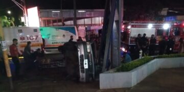 Una mujer que viajaba de acompañante  falleció en un automóvil tras un choque en Posadas