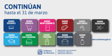 Los programas “Ahora” continuarán hasta el 31 de marzo