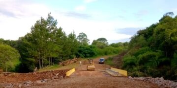 Rehabilitaron el puente sobre el arroyo Fortaleza en San Pedro