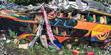 Brasil: 21 pasajeros perdieron la vida tras despistar el micro en el que viajaban