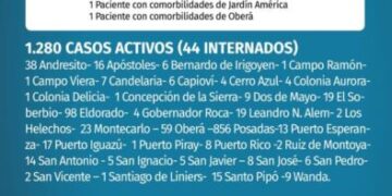 Misiones registró 3 nuevos muertos y 160 casos positivos de Covid-19
