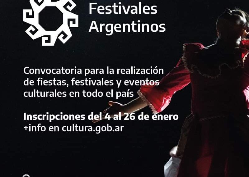 “Festivales argentinos”: un programa federal de fomento a las celebraciones culturales