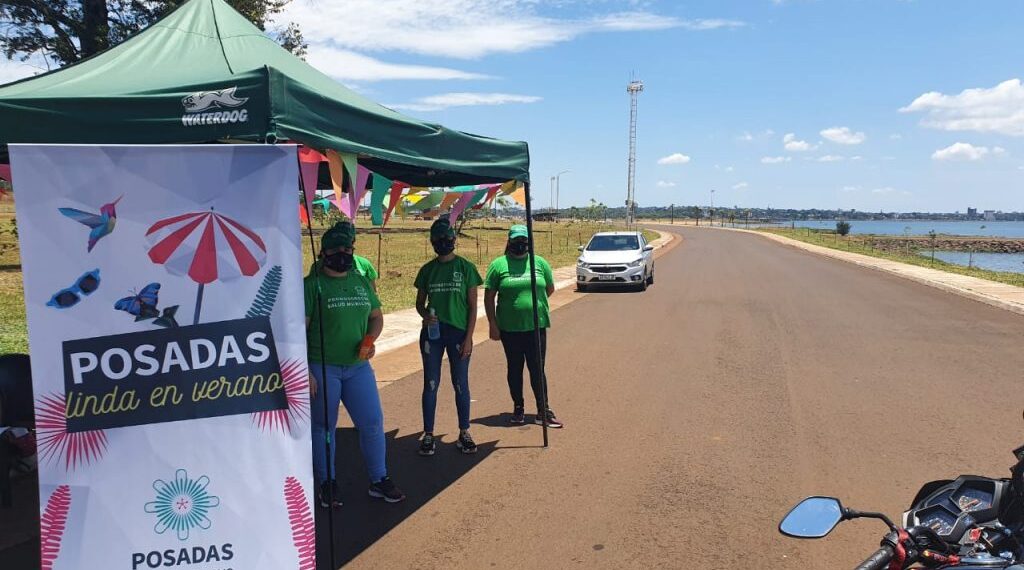 Verano: promotores de salud se suman a las playas para cuidar a los bañistas