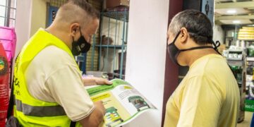 Concientizan en comercios e instituciones sobre la separación de residuos
