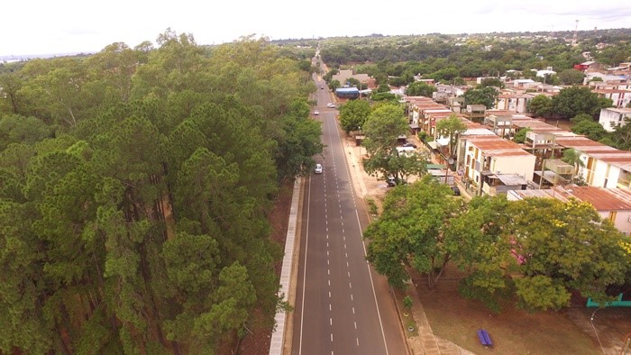 Finalizaron las obras de saneamiento y repavimentación sobre la avenida Centenario
