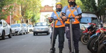 Se suman monopatines eléctricos para controles de tránsito en recorridas céntricas