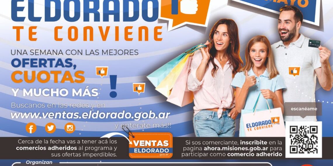 Presentaron la feria de promociones y descuentos “Eldorado te conviene”